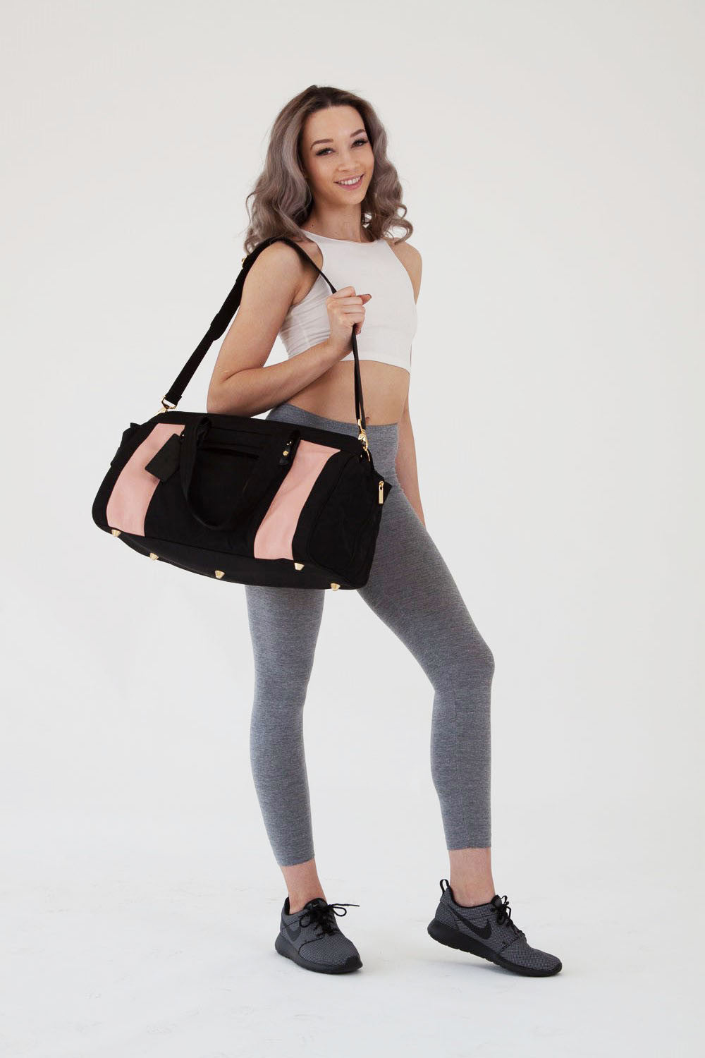 Fashion blush gym bag